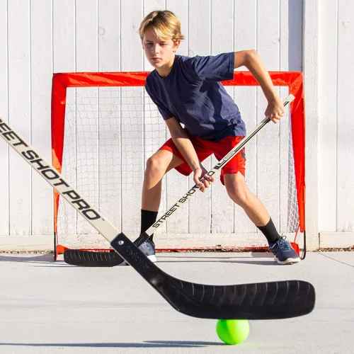 Vista 6 de GoSports Street Hockey - Choose Between Goal Set with Sticks, Balls (6 Pack) or Sticks (2 Pack)