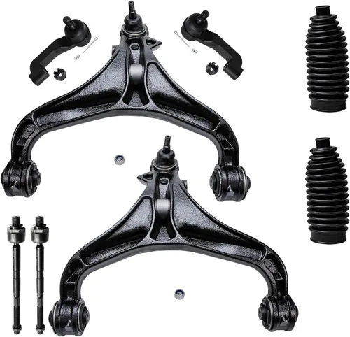 Vista 138 de Detroit Axle - Kit de suspensión frontal de 8 piezas para Chevy Silverado