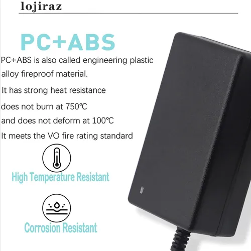 Vista 6 de Adaptador de fuente de alimentación de 5 V CA Cable cargador para bomba Moog Zevex Enteralite Infinity, para bombas Zevex Infinity Orange Cable