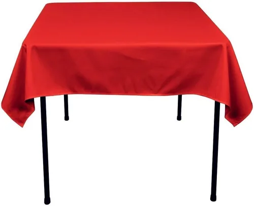 Vista 10 de GFCC 54 x 54 in, mantel rectangular continuo de poliéster para decoración de fiestas de bodas