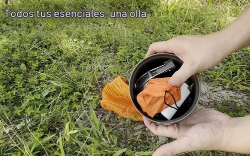 Vista 5 de TOAKS cacerola de 1600 ml con sartén de titanio