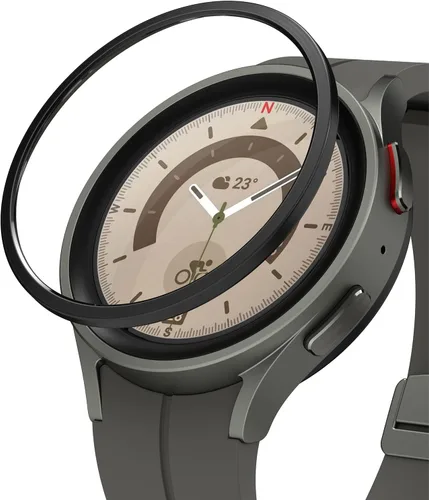 Vista 13 de Ringke Estilo de bisel [elegante marco de acero inoxidable] compatible con Samsung Galaxy Watch 5 Pro, protector antiarañazos accesorio de cubierta