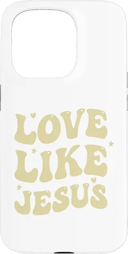 Vista 14 de Jesus Loves You, Love Like Jesus, Christian Kindness Case for iPhone 17