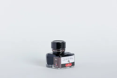 Vista 3 de Tinta para pluma estilográfica Herbin - 1.0 fl oz Embotellada - Cacao du Bresil
