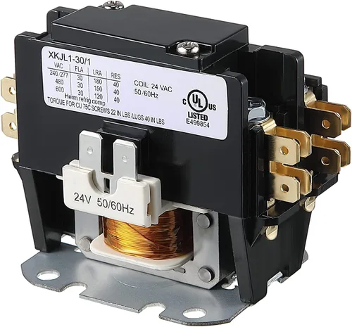 Vista 8 de Migro Contactor de CA resistente de 2 polos y 40 amperios que reemplaza prácticamente todos los modelos residenciales de 2 polos
