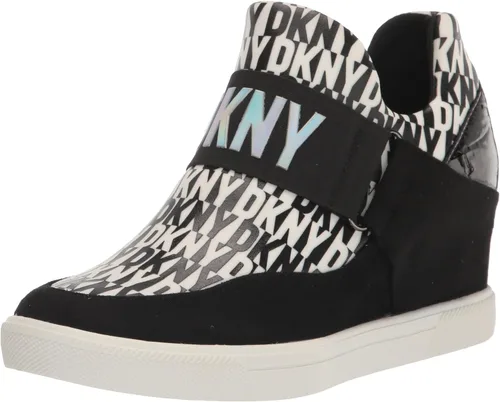 Vista 7 de DKNY Zapatillas de cuña Cosmos cómodas para mujer Any Occasion, Wardrobe Essential, Comfortable, Travel Negro