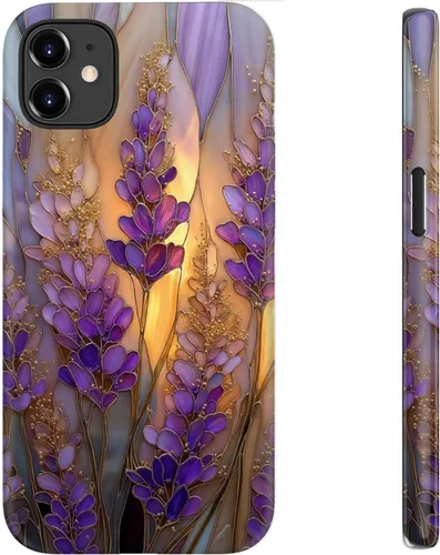 Vista 129 de bemal Funda para iPhone 12 Mini, estética, vintage, floreciente, peonía, concha, femenina, compatible con MagSafe, moderna, única, moderna, moderna