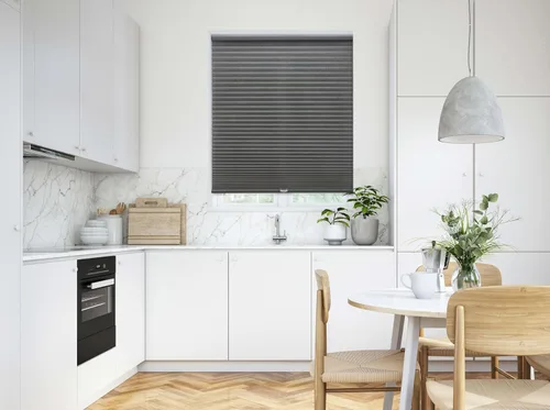 Vista 2 de Linen Avenue Pantalla celular inalámbrica con filtro de luz de 18 1/2 pulgadas de ancho x 66 pulgadas de alto, gris oscuro