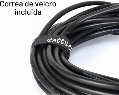 Vista 3 de adj Productos AC3PDMX100 es un cable DMX verdadero de 100 pies para equipos de iluminación