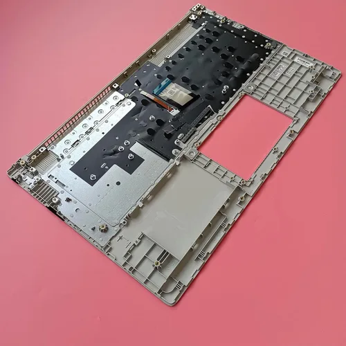 Vista 4 de Reemplazo de la caja superior del ordenador portátil Palmrest retroiluminado parte del montaje del teclado para HP 17-CN 17-CP17T-CN 17Z-CP