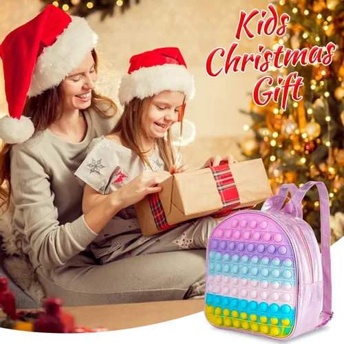 Vista 7 de GOHEYI Mochila escolar para niños y niñas, suministros para el regreso a clases, mochila clásica para niñas primaria, mochila de escuela pop