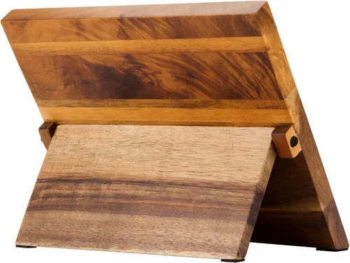 Vista 3 de Mercer Culinary Tablero magnético de acacia, 9-1/2 x 8-5/8 x 3/4