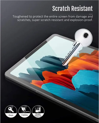 Vista 7 de [3-Pack for ECoPad THTH K12C (10,1") Tempered Glass Screen Protector, 9H Hardness Anti-Scratch Anti-Fingerprint Anti-Bubble Compatible Full Coverage