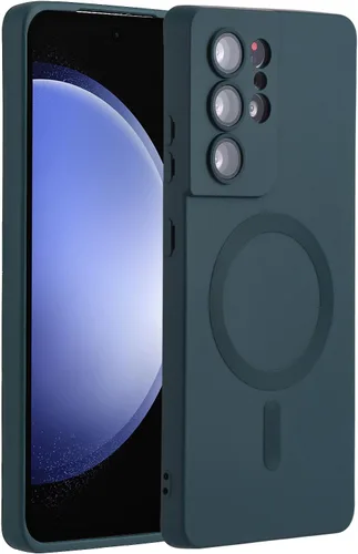 Vista 70 de Funda magnética para Samsung Galaxy S20 FE, funda para teléfono Samsung Galaxy S20 FE de silicona suave con protección de cámara, ajuste delgado