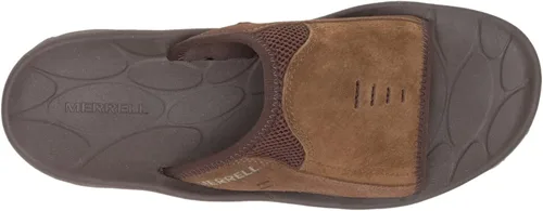 Vista 5 de Merrell Men's, Huntington Leather Slide Sandal