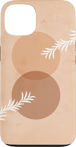 Vista 7 de iPhone 16 Moon Phases Plant Boho Beige Terracotta Bohemian Aesthetic Case