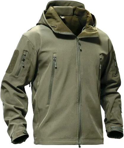 Vista 2 de Tacvasen - Chaqueta militar de operaciones especiales con forro suave, para hombre