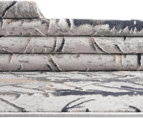 Vista 8 de Rugs.com Alfombra de la colección Finsbury, alfombra mediana gris de 2 x 3 pies, perfecta para salas de estar, comedores grandes, planos abiertos