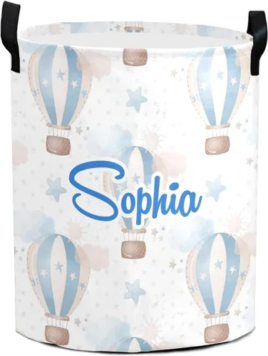 Vista 8 de Cesta de lavandería personalizada con estrella dorada con nombre y texto, impermeable, para dormitorio, sala de estar, cesta de almacenamiento