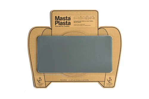 Vista 33 de MastaPlasta Parche de reparación de cuero de alta calidad, color negro, 4 x 2.4 pulgadas (3.9 x 2.4 in). Tapicería instantánea, reparación
