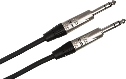 Vista 3 de Hosa HSS-010 Pro - Cable de interconexión equilibrado, REAN 1/4 Pulgadas TRS al mismo, 10 Pies