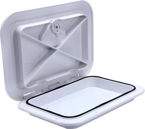 Vista 9 de Amarine Made Marine Access Hatch Boat Hatch Lid Deck Access Hatch & Lid 10-5/8" X 14-3/4" 270mmx375mm