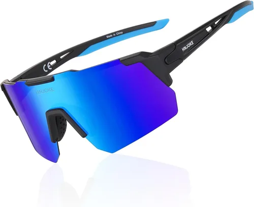 Vista 11 de Sports Polarized Sunglasses, UV 400 Protection Sun Glasses Women, Mens Glasses for Cycling Biking Running