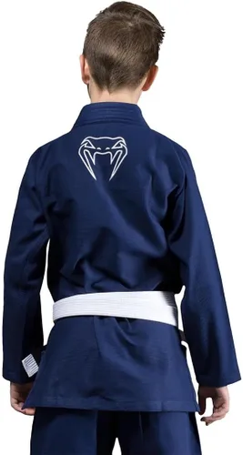 Vista 2 de Venum Contender BJJ Gi cinturón blanco libre incluido para niños azul marinoazul - C0