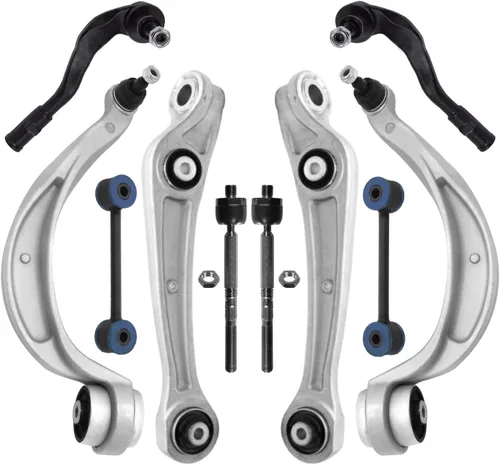 Vista 510 de Detroit Axle - Kit de suspensión frontal de 10 piezas para Dodge Avenger 2008-2014, Chrysler Sebring 2007-2010, 2 brazos de control inferiores, 2