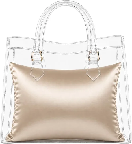 Vista 13 de Almohadillas de inserción para bolso de mano - Rellenos acolchados personalizados para dar forma y mantener bolsos pequeños a grandes Negro