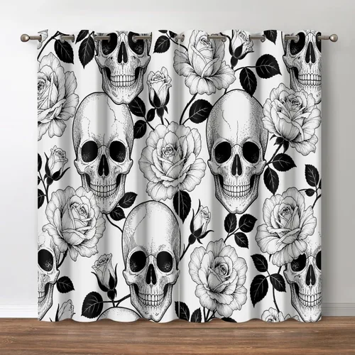 Vista 39 de Jekeno Cortinas opacas con palmeras oceánicas, playa, cielo, sol, decoración de paisaje marino para dormitorio, sala de estar, cortinas de ventana