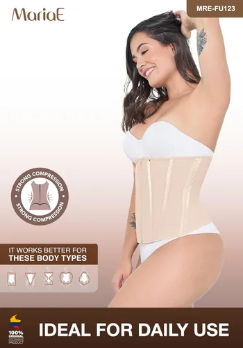 Vista 2 de MARIAE FAJAS Colombianas - Cincher de cintura para mujer poscirugía
