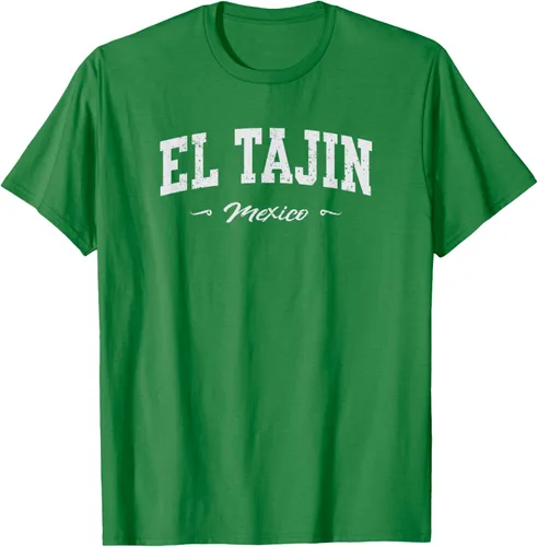 Vista 4 de Camiseta de recuerdo deportivo El Tajin Mexico, Negro