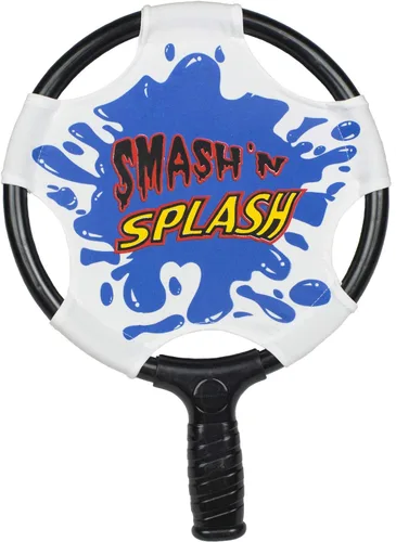 Vista 2 de Poolmaster Smash 'n' Splash - Juego de piscina con pelota de remo de agua, 11 pulgadas de diámetro