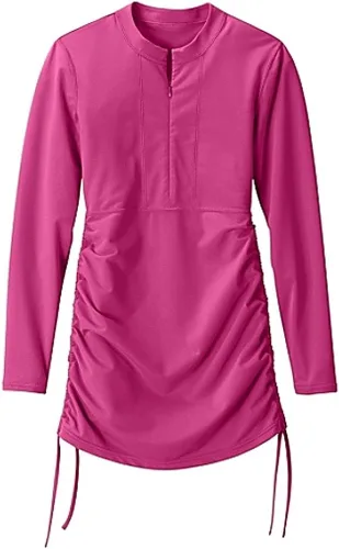 Vista 6 de Traje de baño de manga larga con protección solar UV para mujer