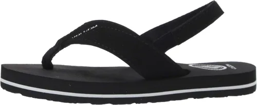 Vista 8 de Volcom Sandalia Victor unisex para niños grandes gris azul 9
