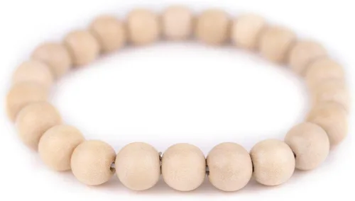 Vista 26 de Pulsera de cuentas de madera