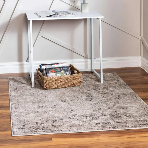 Vista 26 de Unique Loom Portland Collection Astoria - Alfombra rectangular (9 x 12 pies, rectangular, azul/marfil)