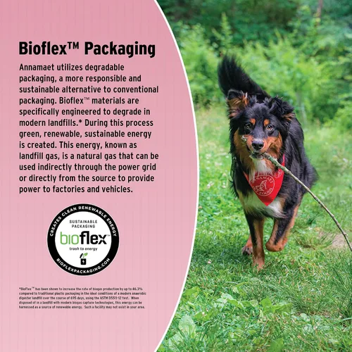 Vista 5 de Annamaet Original Sensitive Skin & Stomach - Alimento seco para perros (cordero, pescado blanco y mijo), bolsa de 5 libras