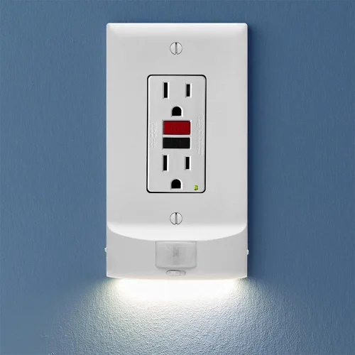 Vista 7 de Individual - SnapPower MotionLight [para tomas de corriente decorativas] - Luces nocturnas LED con detección de movimiento integradas en la placa