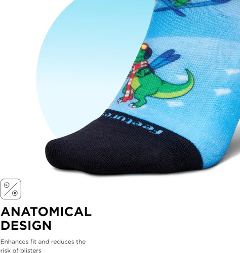Vista 11 de Feetures Elite Light Cushion Mini Crew Sock - Calcetines deportivos con compresión dirigida