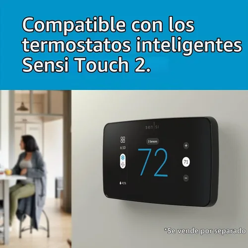 Vista 4 de Sensor de habitación Sensi compatible con termostato inteligente Sensi Touch 2
