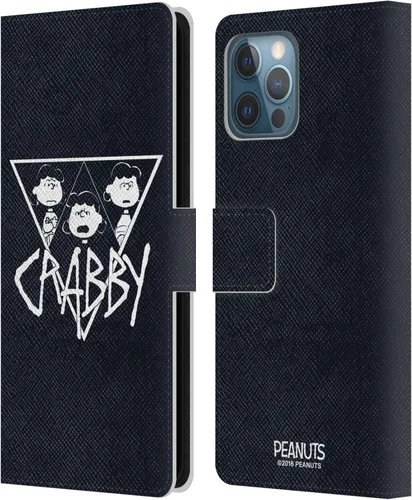 Vista 162 de Head Case Designs Funda de piel con licencia oficial de Peanuts Charlie Brown Good Grief Rock Tees compatible con Apple iPhone 11 Charlie Brown Buen