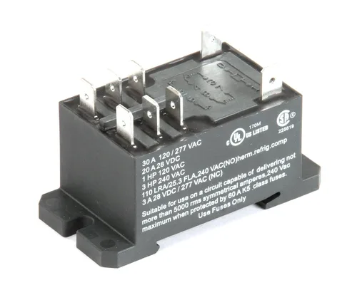 Vista 4 de Turbochef 101279 relé sellado 2P Dt 30Amp C pieza OEM