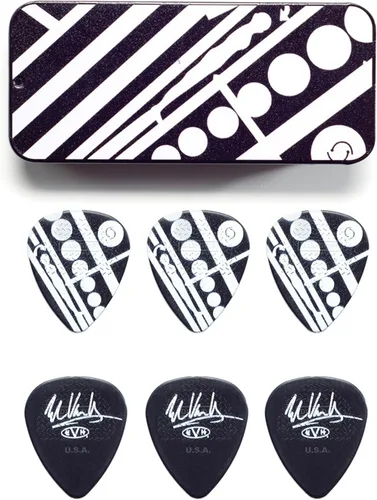 Vista 6 de Jim Dunlop EVH VH II Lata de Púas - 6 Púas/Lata