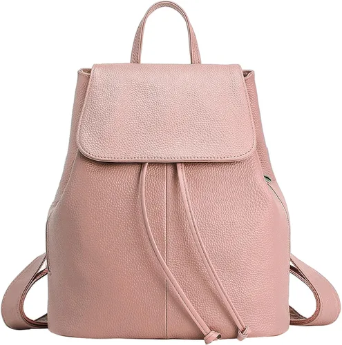 Vista 12 de BOYATU Mochila de cuero para mujer, diseño de moda, bolso de hombro para Negro