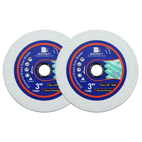 Vista 15 de Disco de corte de vidrio - 3 piezas de 3 pulgadas para amoladora angular con eje de 0.394 pulgadas para pulido de diamante, disco de corte