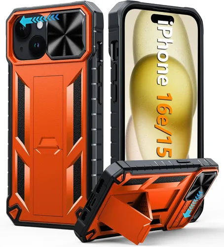 Vista 67 de FNTCASE for iPhone 11-Pro Phone Case: Military Grade Drop Proof Mobile Cover with Kickstand & Slide Rugged Shockproof Bumper Heavy Duty Protector