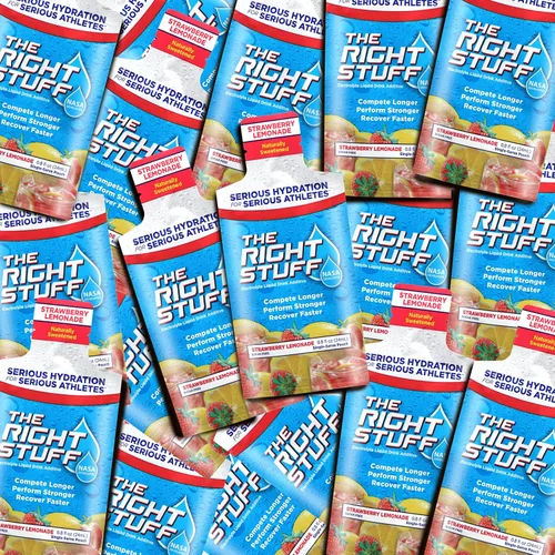 Vista 7 de El aditivo para bebidas electrolíticas de la NASA Berry Blend 10 bolsas Sugar free NASA-developed electrolyte blend - 1,780mg sodium mixes into 16