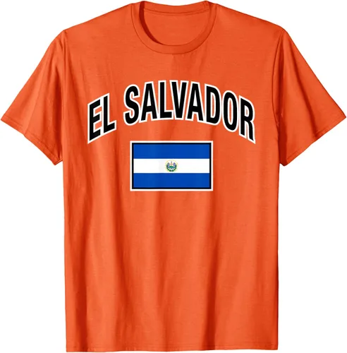 Vista 49 de Camiseta salvadoreña Orgullosa Bandera de El Salvador, Negro